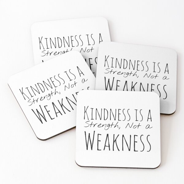 Item preview, Kindness is a Strength, Not a Weakness – Compassion Affirmation designed and sold by Camila  Ardila.