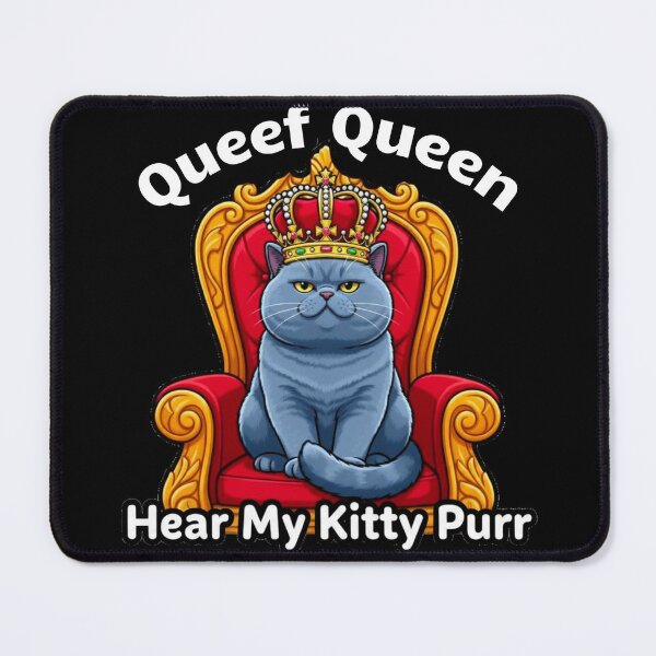 Item preview, Queef Queen Hear My Kitty Purr designed and sold by Majerdesign.