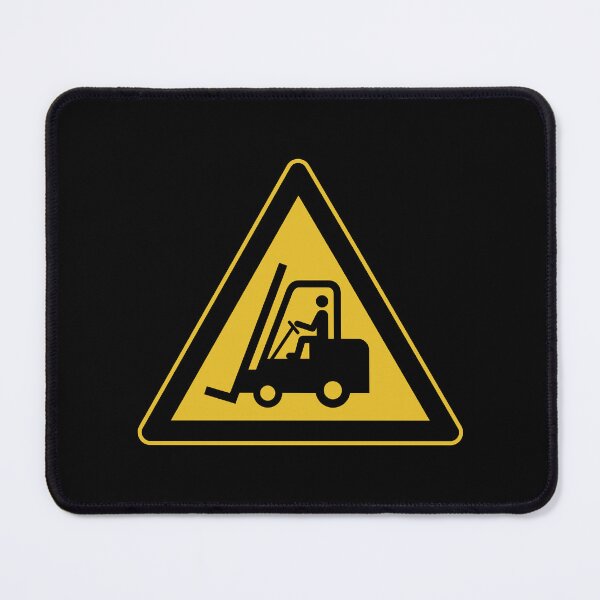 Item preview, Forklift Warning Triangle Sign designed and sold by sifis.