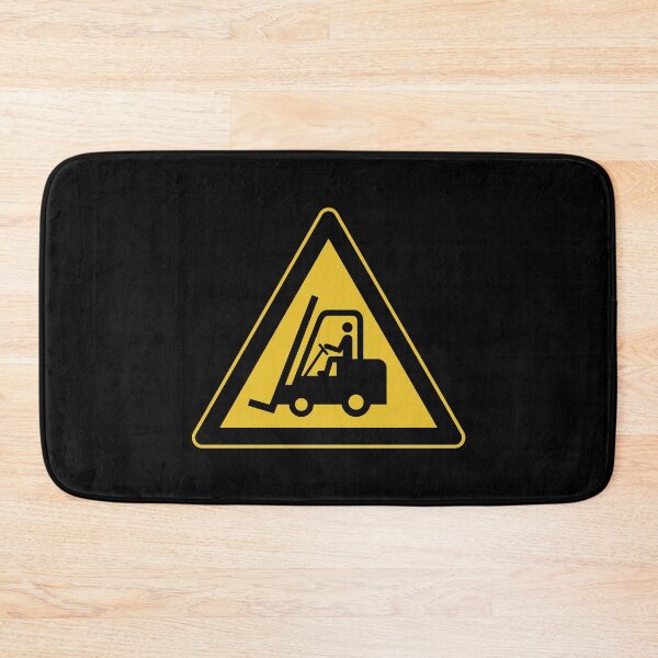 Item preview, Forklift Warning Triangle Sign designed and sold by sifis.