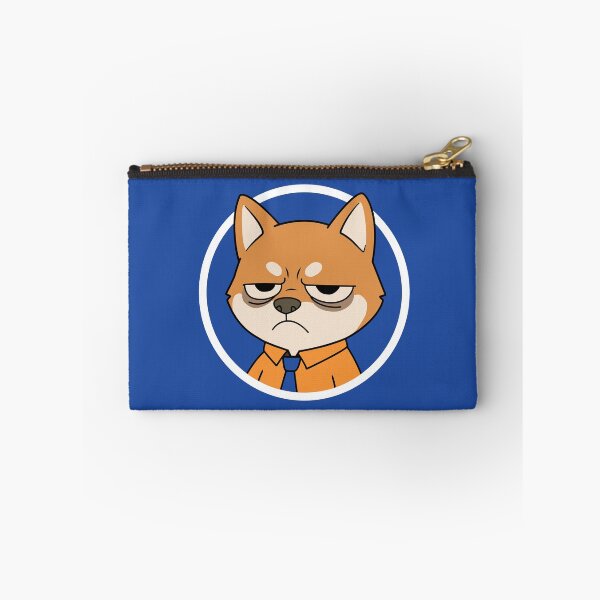 Item preview, Grumpy Office Dog | Funny Dog Sticker for Laptop | Sarcastic Dog Gift designed and sold by TheNicheNest.