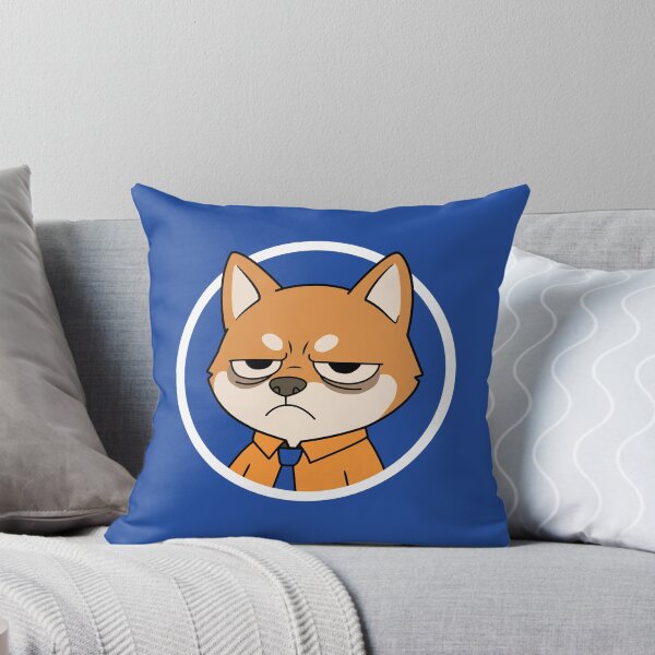 Item preview, Grumpy Office Dog | Funny Dog Sticker for Laptop | Sarcastic Dog Gift designed and sold by TheNicheNest.