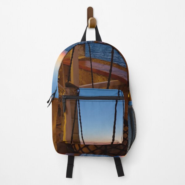 Item preview, Serene Sunset View from a Hanging Chair by the Sea designed and sold by SGphotografy.