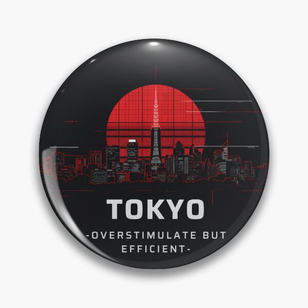 Item preview, TOKYO — Overstimulated But Efficient [Flavor 1]  designed and sold by Mildly Thriving Co..