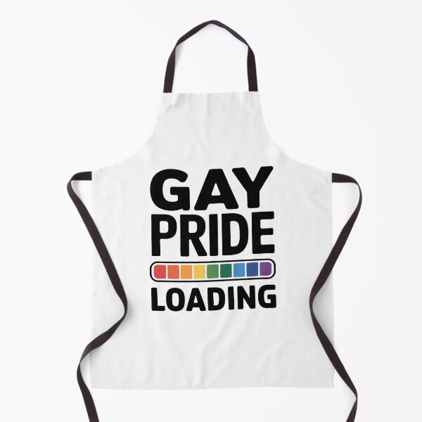 Item preview, Gay Pride Loading Funny LGBTQ+ Rainbow Pride Quote designed and sold by Say It With Ink.