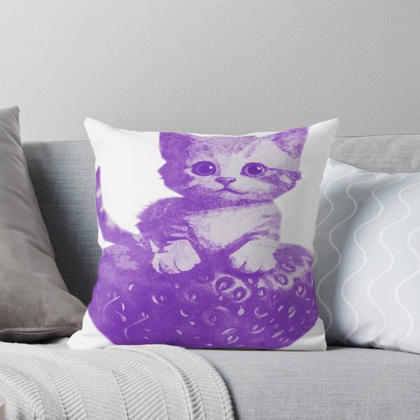 Item preview, Kitten in a Strawberry designed and sold by kinpirks.