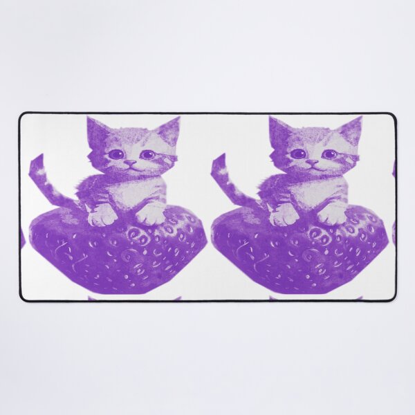 Item preview, Kitten in a Strawberry designed and sold by kinpirks.