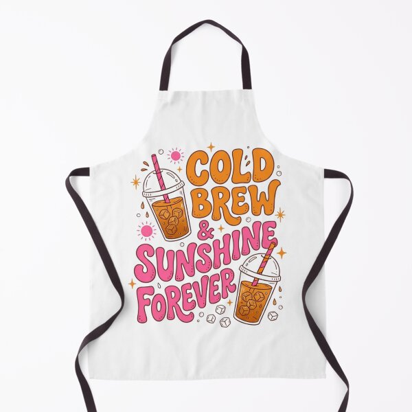 Item preview, Retro Cold Brew and Sunshine Coffee Illustration designed and sold by aashcreat.