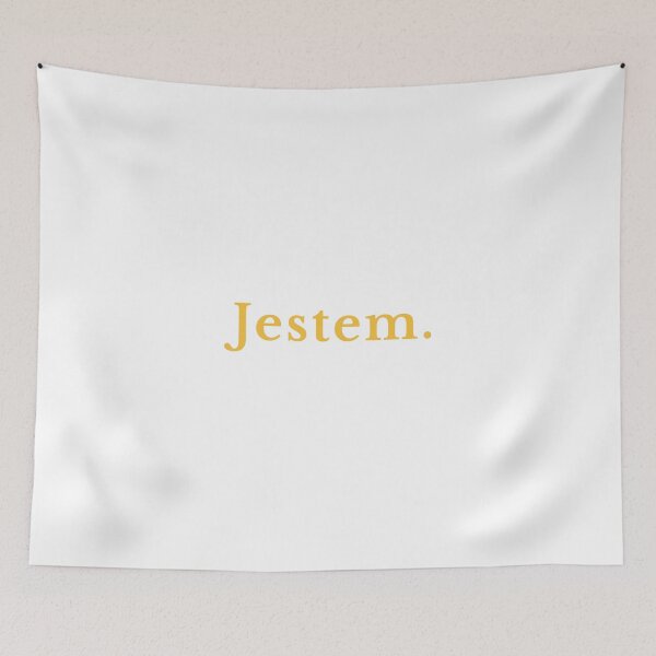 Item preview, Jestem Polish Presence Minimalist Typography designed and sold by LekkieStudioArt.