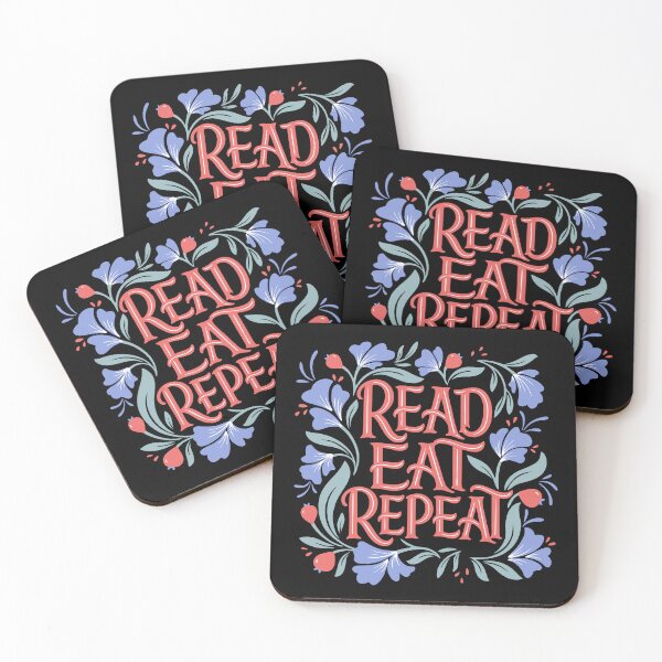 Item preview, Read, Eat, Repeat. Book club, readers, book lovers designed and sold by iclipart.