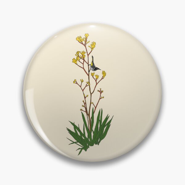 Item preview, Honeyeater on Kangaroo Paws designed and sold by Koishi Photography.