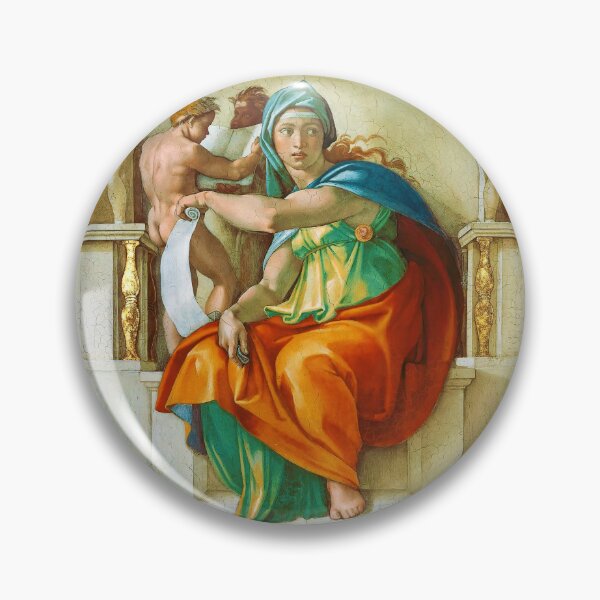 Item preview, Michelangelo "The Delphic Sibyl", 1509 designed and sold by Alexandra Dahl.