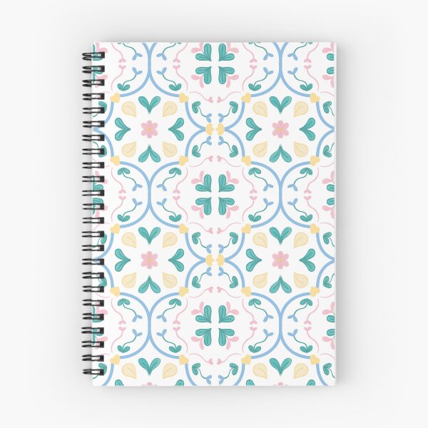 Item preview, Mediterean Tile Pattern designed and sold by Lockets Little Notes.