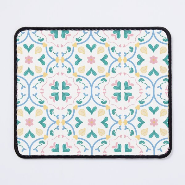 Item preview, Mediterean Tile Pattern designed and sold by Lockets Little Notes.