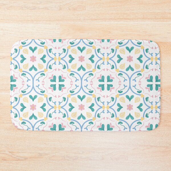 Item preview, Mediterean Tile Pattern designed and sold by Lockets Little Notes.