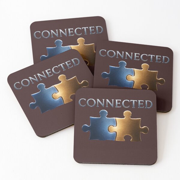 Item preview, Connected by Love: Eternal Bond Design for Couples" designed and sold by JagrDesigns.
