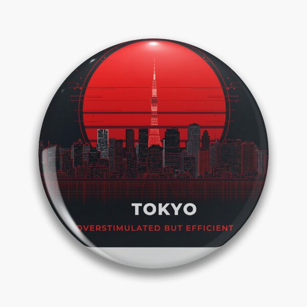 Item preview, TOKYO — Overstimulated But Efficient [Flavor 2]  designed and sold by Mildly Thriving Co..