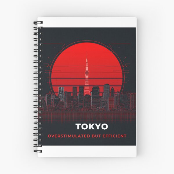 Item preview, TOKYO — Overstimulated But Efficient [Flavor 2]  designed and sold by Mildly Thriving Co..