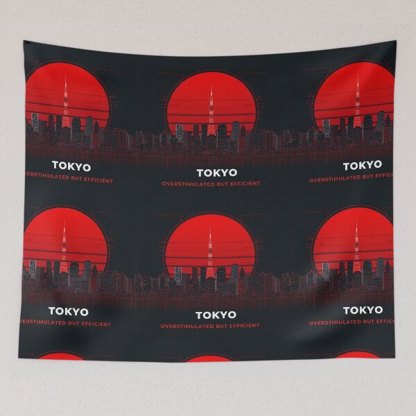 Item preview, TOKYO — Overstimulated But Efficient [Flavor 2]  designed and sold by Mildly Thriving Co..