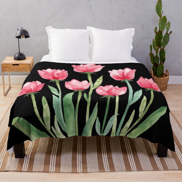 Item preview, Pink Tulips watercolor designed and sold by uunaa.