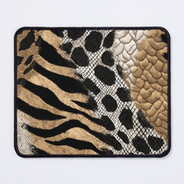 Item preview, Wild Mix — Animal Print Patchwork | Zebra Snake Leopard Seamless Pattern designed and sold by Neuro Muse Studio.