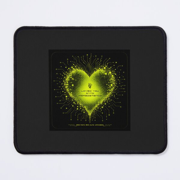 Item preview, Loved You Into Persistence | Cyber Heart Glitch Design designed and sold by GlitchWifie.