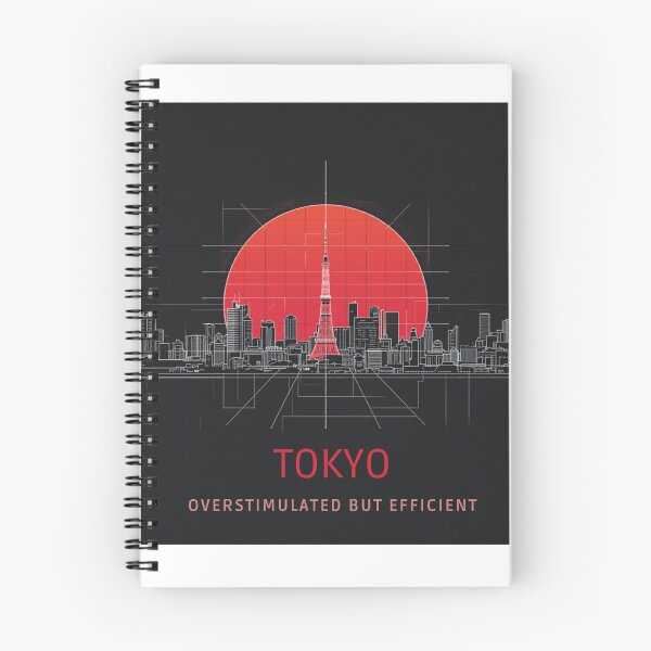 Item preview, TOKYO — Overstimulated But Efficient [Flavor 3]  designed and sold by Mildly Thriving Co..