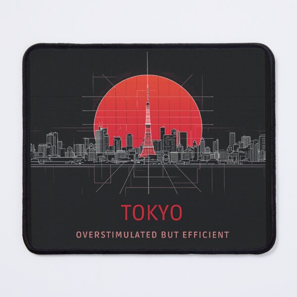 Item preview, TOKYO — Overstimulated But Efficient [Flavor 3]  designed and sold by Mildly Thriving Co..