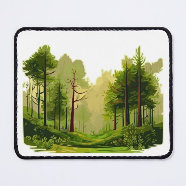 Item preview, Misty Morn Forest Glade designed and sold by Miheerala.