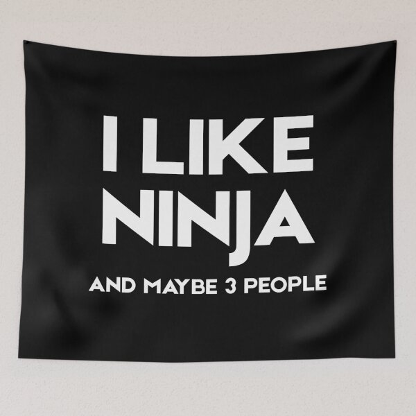 Item preview, I Like Ninja and Maybe 3 People designed and sold by byninjakids.