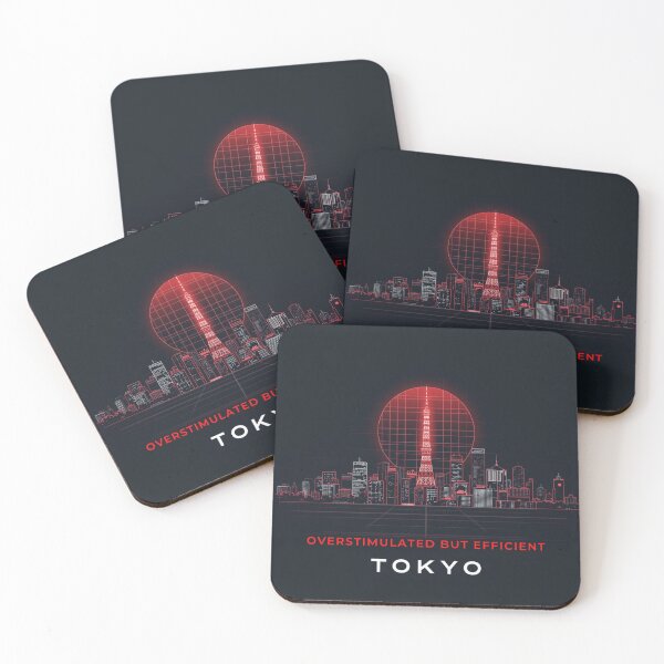 Item preview, TOKYO — Overstimulated But Efficient [Flavor 4]  designed and sold by Mildly Thriving Co..