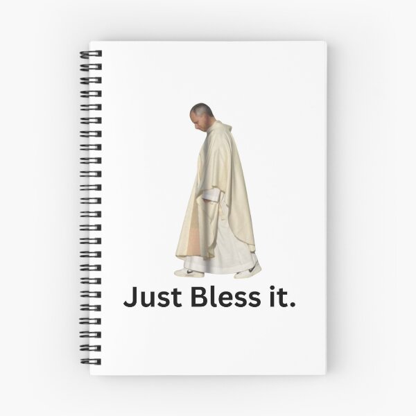 Item preview, Just Bless It, Pope  designed and sold by NicolasGlowArt.