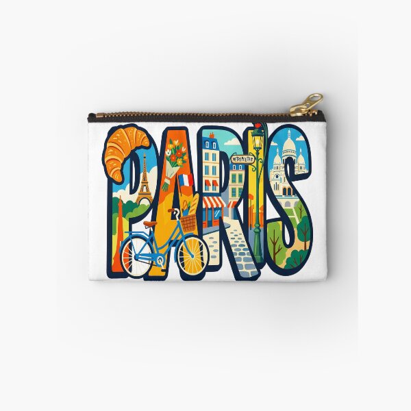 Item preview, Paris France Travel Typography French Culture  designed and sold by sky11PP.