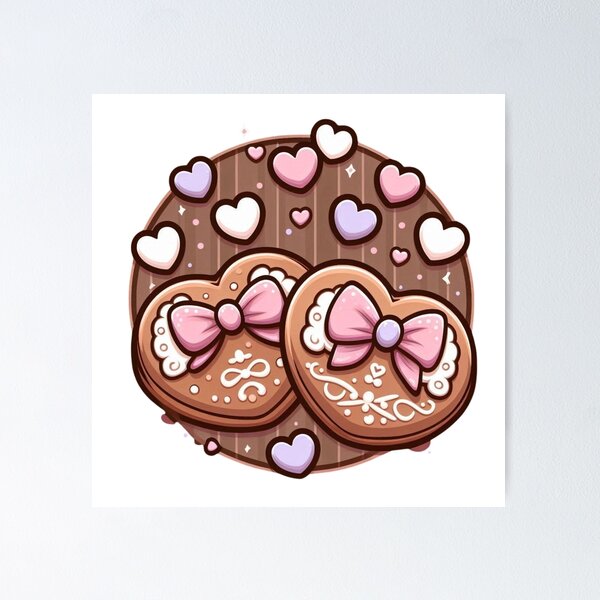 Item preview, Cozy Chocolate Chip Cookies Illustration – Cute Bakery Aesthetic designed and sold by Saucebyte.