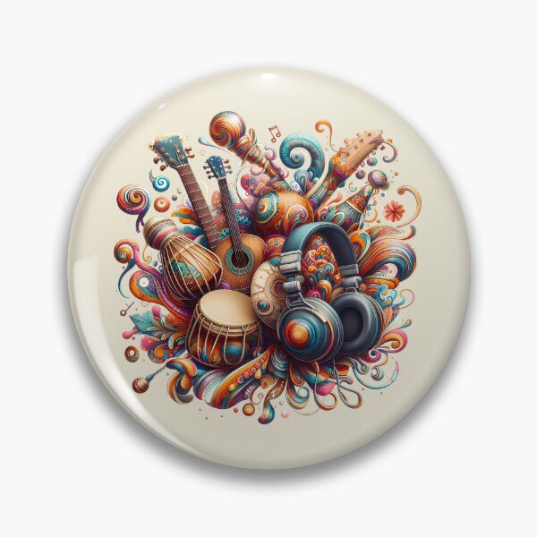Item preview, World Instrument Harmony – World Music Day designed and sold by Art-Arcade6.