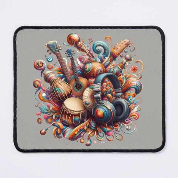 Item preview, World Instrument Harmony – World Music Day designed and sold by Art-Arcade6.