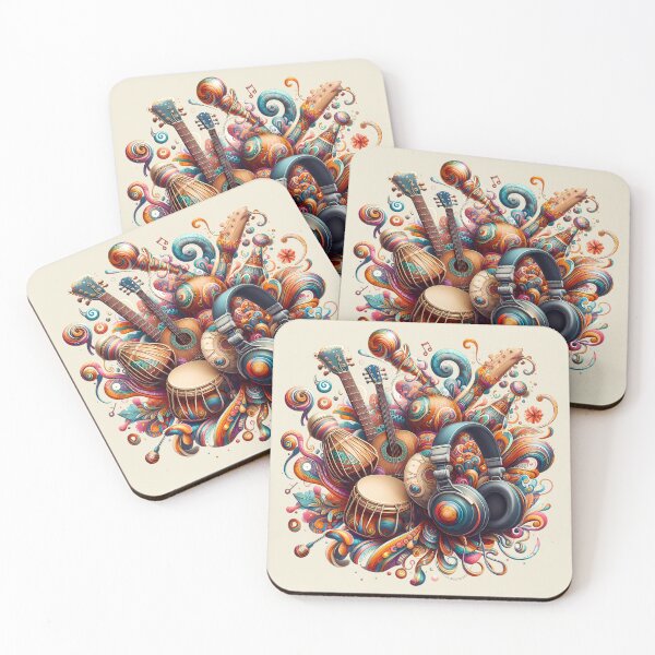 Item preview, World Instrument Harmony – World Music Day designed and sold by Art-Arcade6.