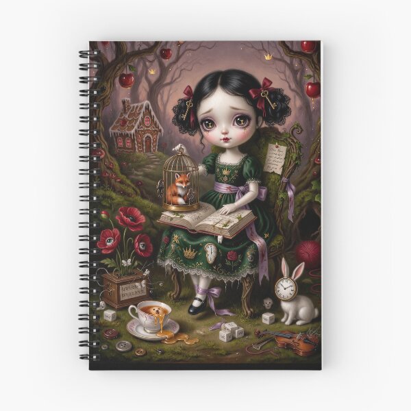 Item preview, Whispers from the Hollow Woods — Pop Surrealism Print | Pop Surrealism | Lowbrow Art designed and sold by Piagor.
