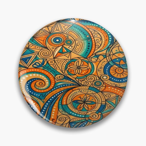 Item preview, Vibrant Geometric Linework Abstract designed and sold by adlkh.