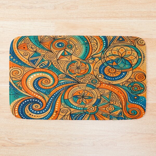 Item preview, Vibrant Geometric Linework Abstract designed and sold by adlkh.
