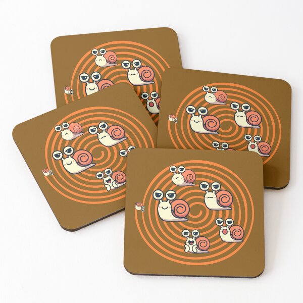 Item preview, Cute Snail Squad Spiral Design Funny Kawaii Snails Cartoon Aesthetic. designed and sold by LunaPrintCo.