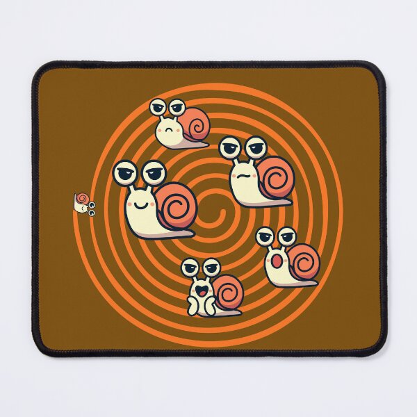 Item preview, Cute Snail Squad Spiral Design Funny Kawaii Snails Cartoon Aesthetic. designed and sold by LunaPrintCo.
