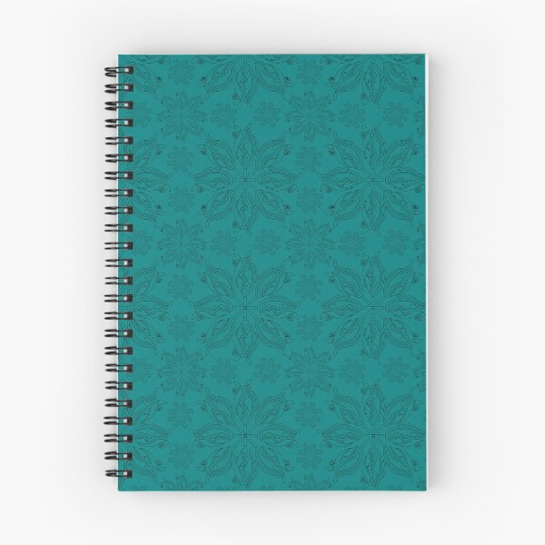 Item preview, Squash Blossom Line Design Dark Teal 008080 designed and sold by Art in My Loft.