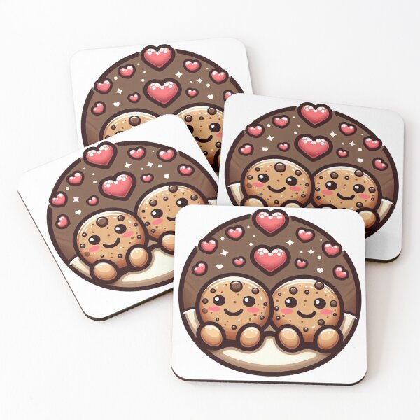 Item preview, Warm Chocolate Chip Cookies – Cozy Dessert Illustration Art Print designed and sold by Saucebyte.
