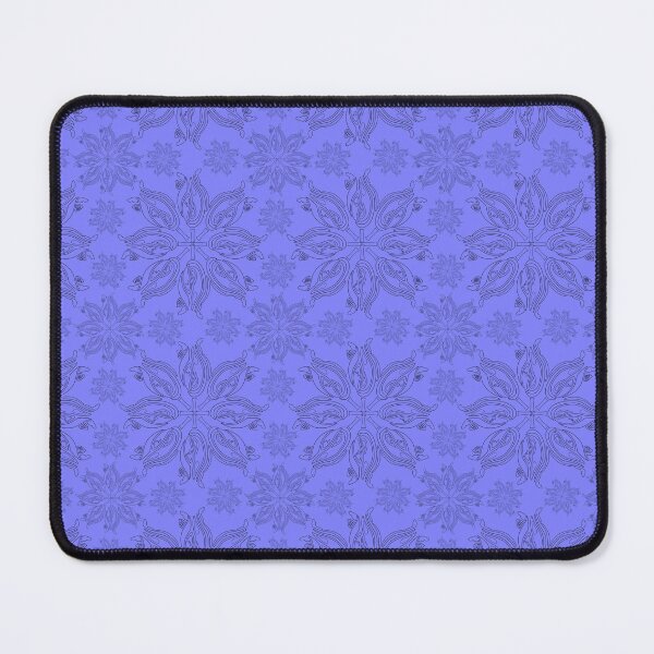 Item preview, Squash Blossom Line Design Blue Violet 8081ff designed and sold by Art in My Loft.