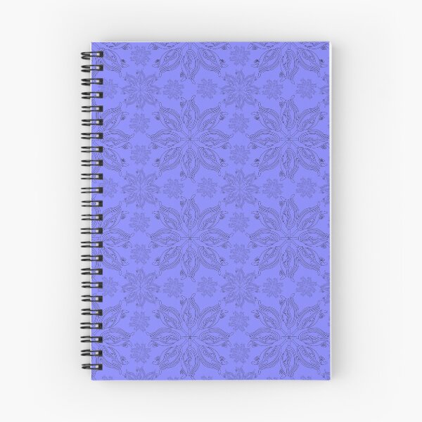 Item preview, Squash Blossom Line Design Blue Violet 8081ff designed and sold by Art in My Loft.