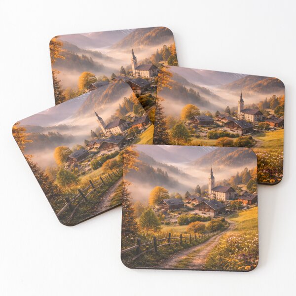 Item preview, Golden Mountain Village designed and sold by Yomere.