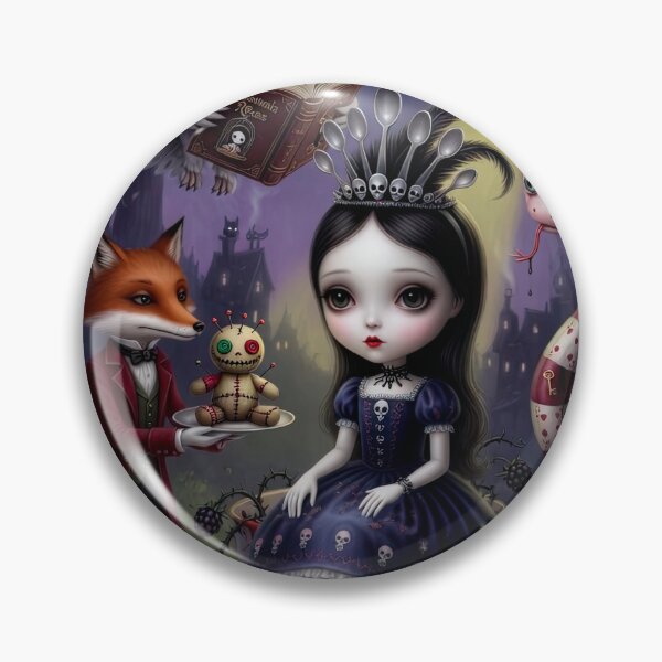 Item preview, Once Upon a Never — Dark Alice Pop Surrealism Print | Pop Surrealism | Lowbrow Art designed and sold by Piagor.