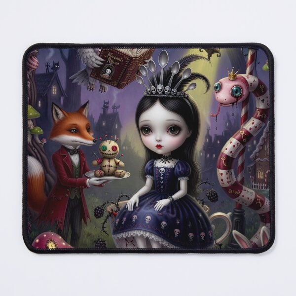 Item preview, Once Upon a Never — Dark Alice Pop Surrealism Print | Pop Surrealism | Lowbrow Art designed and sold by Piagor.