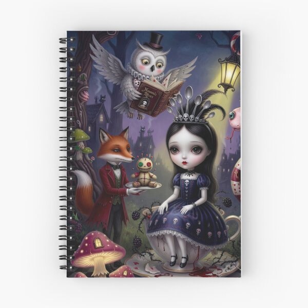 Item preview, Once Upon a Never — Dark Alice Pop Surrealism Print | Pop Surrealism | Lowbrow Art designed and sold by Piagor.